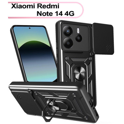 Чохол для мобільного телефона BeCover Military Xiaomi Redmi Note 14 4G Black (713451)