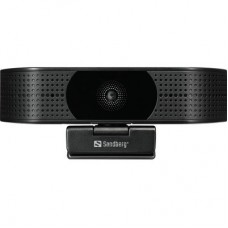 Веб-камера Sandberg Webcam Pro Elite 4K UHD (IMX258) Autofocus USB-A/USB-C Black (134-28) - Фото