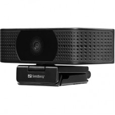 Веб-камера Sandberg Webcam Pro Elite 4K UHD (IMX258) Autofocus USB-A/USB-C Black (134-28) - Фото