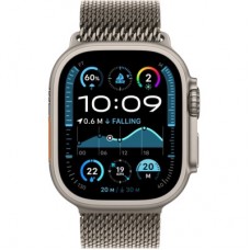 Смарт-часы Apple Watch Ultra 2 2024 GPS + Cellular 49mm Natural Titanium Case with Natural Titanium Milanese - Фото