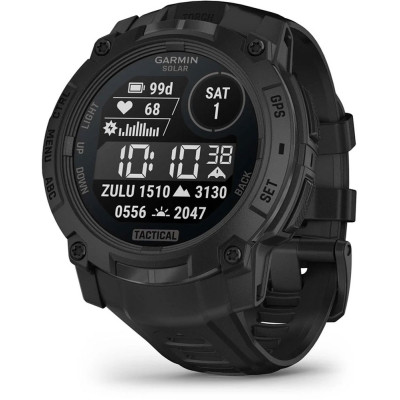 Смарт-часы Garmin Instinct 3, Tactical, Solar, 50mm, Black,GPS смарт-годинник (010-02935-50)