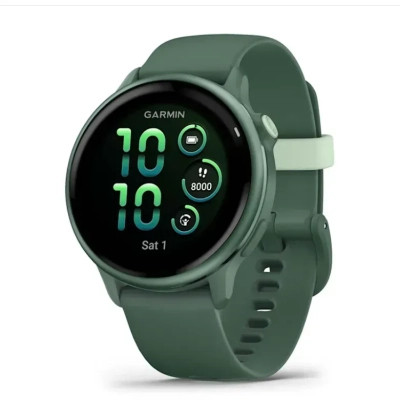 Смарт-часы Garmin vivoactive 6, Jasper Green/J. Green Metallic, GPS смарт-годи (010-02985-02)