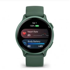 Смарт-годинник Garmin vivoactive 6, Jasper Green/J. Green Metallic, GPS смарт-годі (010-02985-02) Смарт-годинник Garmin vivoactive 6, Jasper Green/J. Green Metallic, GPS смарт-годі (010-02985-02) - Фото