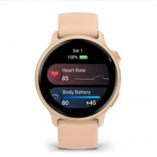 Смарт-годинник Garmin vivoactive 6, Pink Dawn/P. Dawn Metallic, GPS смарт-годинник (010-02985-03) Смарт-годинник Garmin vivoactive 6, Pink Dawn/P. Dawn Metallic, GPS смарт-годинник (010-02985-03) - Фото