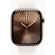 Смарт-часы Apple Watch Series 10 GPS + Cellular 46mm Gold Titanium Case with Starlight Sport Band - M/L