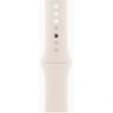Смарт-часы Apple Watch Series 10 GPS + Cellular 46mm Gold Titanium Case with Starlight Sport Band - M/L - Фото