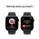 Смарт-часы Apple Watch Series 10 GPS + Cellular 46mm Slate Titanium Case with Black Sport Band - S/M