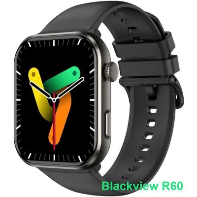 Смарт-часы Blackview R60 Black ( блеквью р60 )