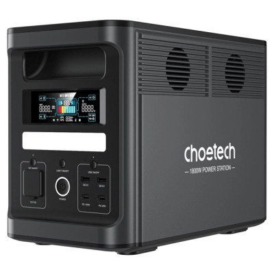 Зарядная станция Choetech BS065-EU-BK 1800W (BS065-EU-BK)