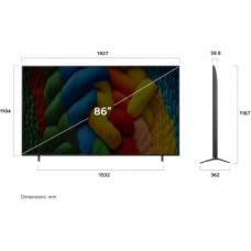 Телевізор LG 86NANO81A6A - Фото