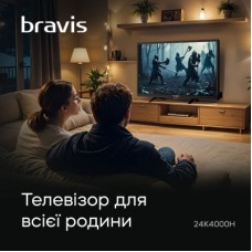 Телевізор Bravis 24K4000H - Фото