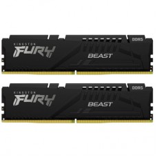 Модуль пам'яті для комп'ютера DDR5 64 GB (2x32GB) 5600 MHz Beast EXPO Black Kingston Fury (ex.HyperX)