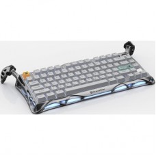 Клавіатура GravaStar Mercury K1 Pro TKL Wireless/Bluetooth/USB UA Grey (GSK1PRO_GRY) - Фото