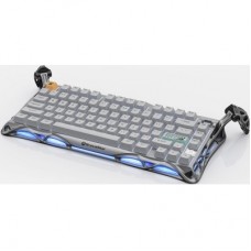 Клавіатура GravaStar Mercury K1 Pro TKL Wireless/Bluetooth/USB UA Grey (GSK1PRO_GRY) - Фото