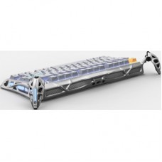 Клавіатура GravaStar Mercury K1 Pro TKL Wireless/Bluetooth/USB UA Grey (GSK1PRO_GRY) - Фото