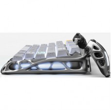 Клавіатура GravaStar Mercury K1 Pro TKL Wireless/Bluetooth/USB UA Grey (GSK1PRO_GRY) - Фото