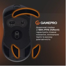 Мышка GamePro Genesis Ranker Wireless/Bluetooth/USB Black (GM012B) - Фото