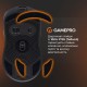 Мышка GamePro Genesis Ranker Wireless/Bluetooth/USB Black (GM012B)