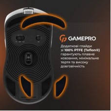 Мышка GamePro Genesis Ranker Wireless/Bluetooth/USB White (GM012W) - Фото