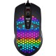 Мишка XO M4 4000 DPI RGB USB Black (XO-M4-BK)
