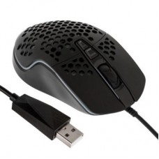 Мишка XO M4 4000 DPI RGB USB Black (XO-M4-BK) - Фото