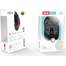 Мишка XO M4 4000 DPI RGB USB Black (XO-M4-BK) - Фото