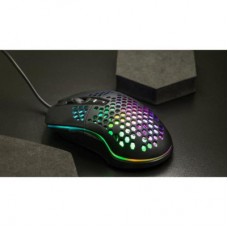 Мишка XO M4 4000 DPI RGB USB Black (XO-M4-BK) - Фото