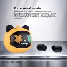 Навушники XoKo G05-face changing TWS Yellow-Black (G05-YEBK) - Фото
