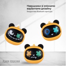 Навушники XoKo G05-face changing TWS Yellow-Black (G05-YEBK) - Фото