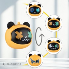 Навушники XoKo G05-face changing TWS Yellow-Black (G05-YEBK) - Фото