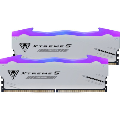 Модуль пам'яті для комп'ютера DDR5 32 GB (2x16 GB) 6400 MHz Viper Xtreme 5 MPOWER RGB Patriot (PVXR532G64C32KM)