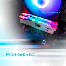 Модуль памяти для компьютера DDR5 32GB (2x16GB) 7000 MHz Viper Elite 5 RGB Patriot (PVER532G70C32KW) - Фото