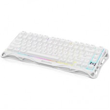 Клавиатура GravaStar Mercury K1 Lite Wireless/Bluetooth/USB UA White (GSK1LITE_WHT) - Фото