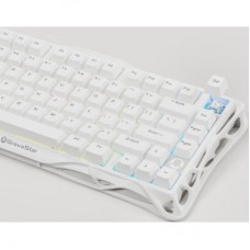 Клавиатура GravaStar Mercury K1 Lite Wireless/Bluetooth/USB UA White (GSK1LITE_WHT) - Фото