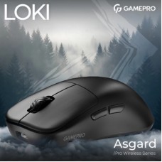 Мышка GamePro Asgard Loki Wireless/USB Black (GM022B) - Фото
