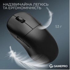 Мышка GamePro Asgard Loki Wireless/USB Black (GM022B) - Фото