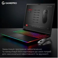 Мышка GamePro Asgard Loki Wireless/USB Black (GM022B) - Фото