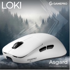 Мышка GamePro Asgard Loki Wireless/USB White (GM022W) - Фото