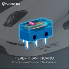 Мышка GamePro Asgard Loki Wireless/USB White (GM022W) - Фото