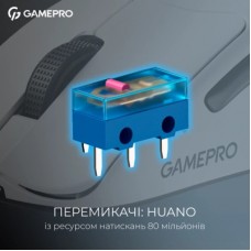 Мышка GamePro Asgard Surt Wireless/Bluetooth/USB White (GM017W) - Фото