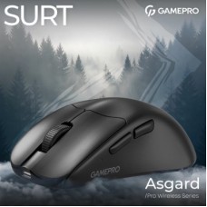 Мышка GamePro Asgard Surt Wireless/Bluetooth/USB Black (GM017B) - Фото