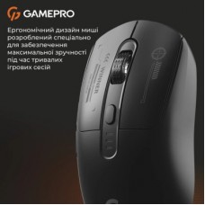 Мышка GamePro Genesis Winner Wireless/Bluetooth/USB Black (GM079B) - Фото
