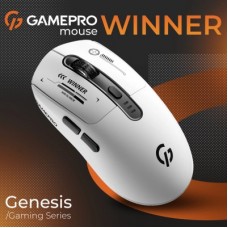 Мышка GamePro Genesis Winner Wireless/Bluetooth/USB White (GM079W) - Фото