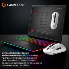 Мышка GamePro Genesis Winner Wireless/Bluetooth/USB White (GM079W) - Фото