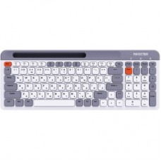 Клавіатура Maxxter KBW-02G-UA Wireless Grey (KBW-02G-UA) - Фото