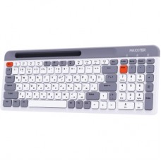 Клавіатура Maxxter KBW-02G-UA Wireless Grey (KBW-02G-UA) - Фото