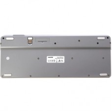Клавіатура Maxxter KBW-02G-UA Wireless Grey (KBW-02G-UA) - Фото