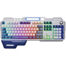 Клавіатура Maxxter KBG-RGB-01-UA RGB USB Metal (KBG-RGB-01-UA) - Фото