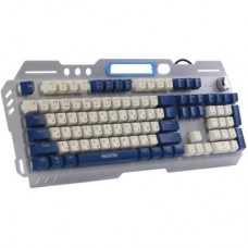 Клавіатура Maxxter KBG-RGB-01-UA RGB USB Metal (KBG-RGB-01-UA) - Фото