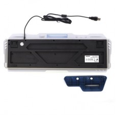 Клавіатура Maxxter KBG-RGB-01-UA RGB USB Metal (KBG-RGB-01-UA) - Фото